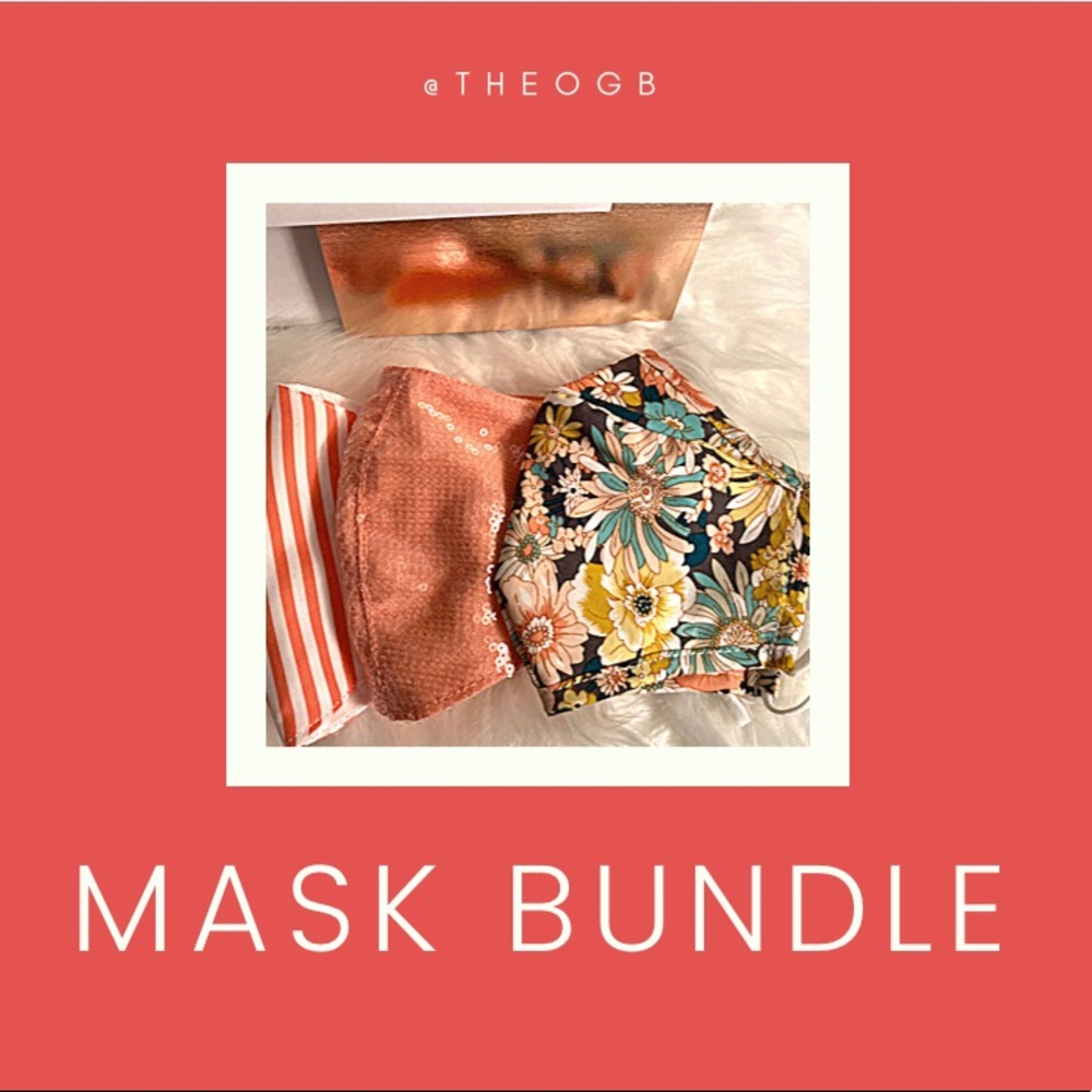 [face mask bundle] brand new
